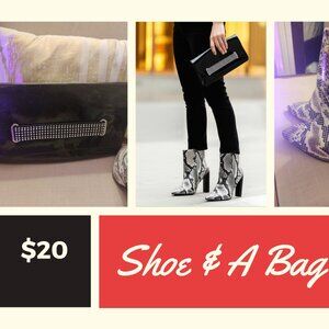 Grandma's bargains $20 shoe and a bag deal